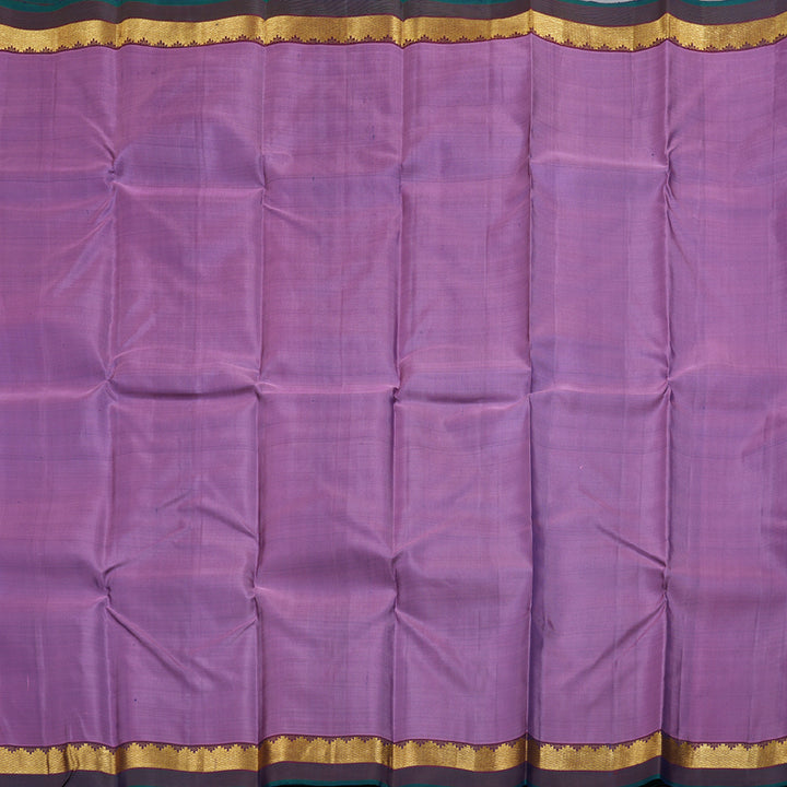 Hayagrivas Purple Handloom Kanjivaram Silk Saree with Wine Maroon Border HBD4126L1-5