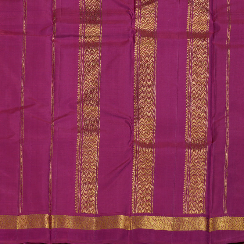 Hayagrivas Dual Tone (Yellow With Pink) Handloom Kanjivaram Silk Saree with Pink Border HBD4130L1-1
