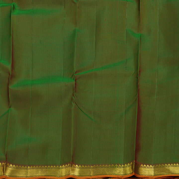 Hayagrivas Maroon Handloom Kanjivaram Silk Saree with Mandhalir Border HBD4132L2-3