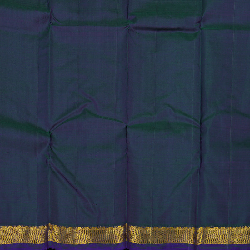 Hayagrivas Handloom Mild Purple Kanjivaram Silk Saree with Peacock Green Border HBE1348B1-10