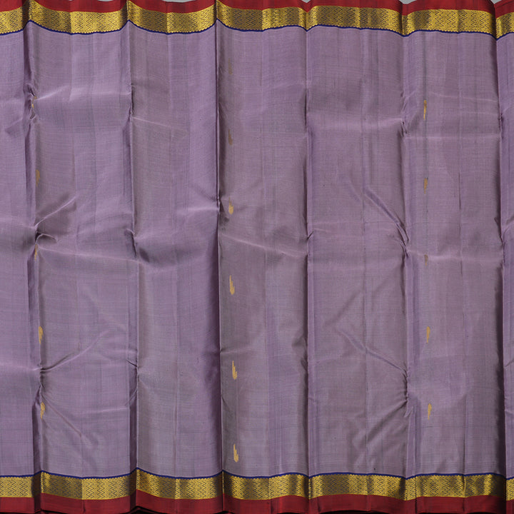 Hayagrivas Handloom Mauve Kanjivaram Silk Saree HBE1561C1-1