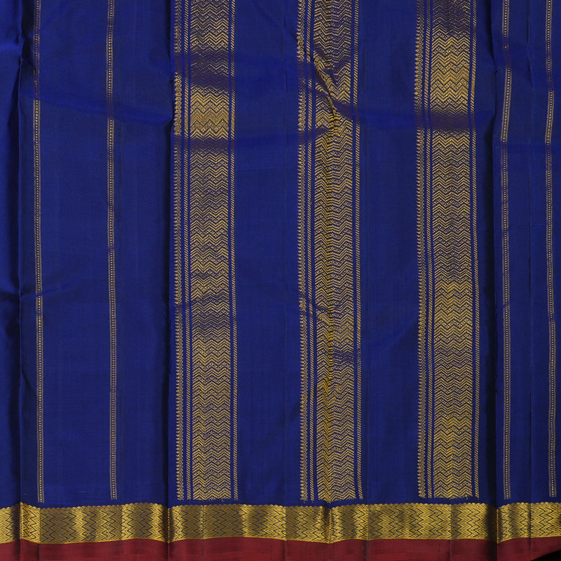 Hayagrivas Handloom Mauve Kanjivaram Silk Saree HBE1561C1-1