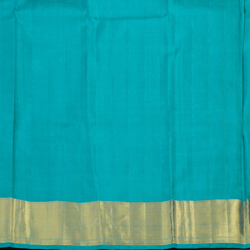 Hayagrivas Handloom Kanjivaram Silk Saree in Refreshing Fluorescent Green HBE156E17-1