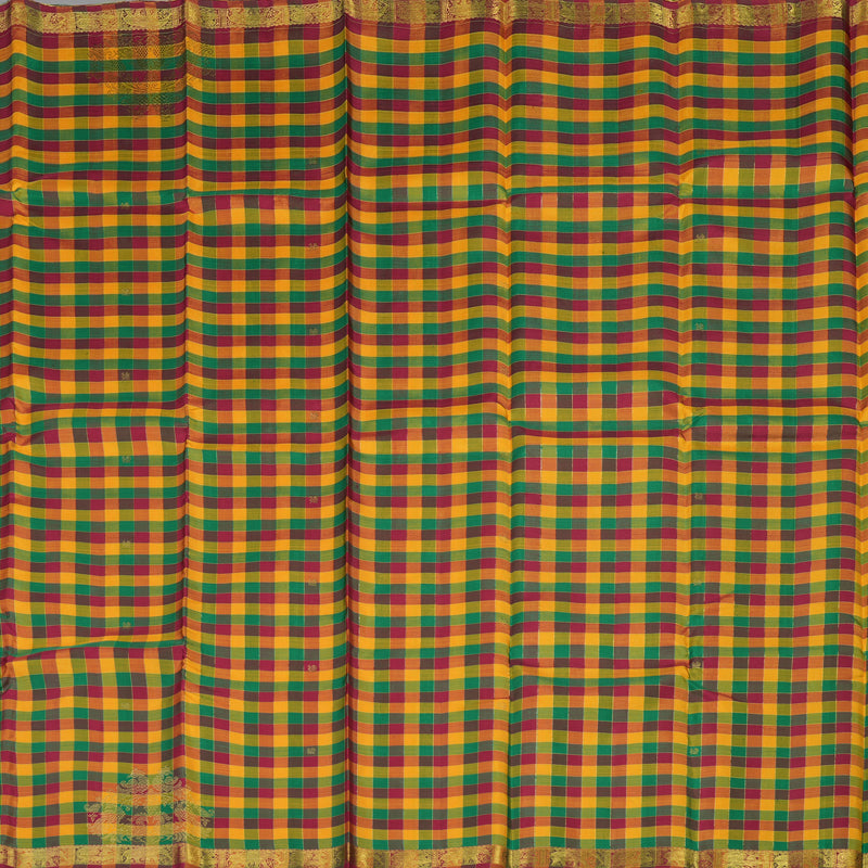 Hayagrivas Handloom Multicolor Kanjivaram Silk Saree HBE169E2-1
