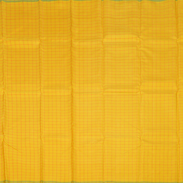 Hayagrivas Handloom Borderless Yellow Kanjivaram SilK Saree HBE173E2-1
