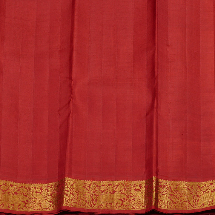 Hayagrivas Handloom Kanjivaram Silk Saree in Stunning Sea Green HBE20D1-1