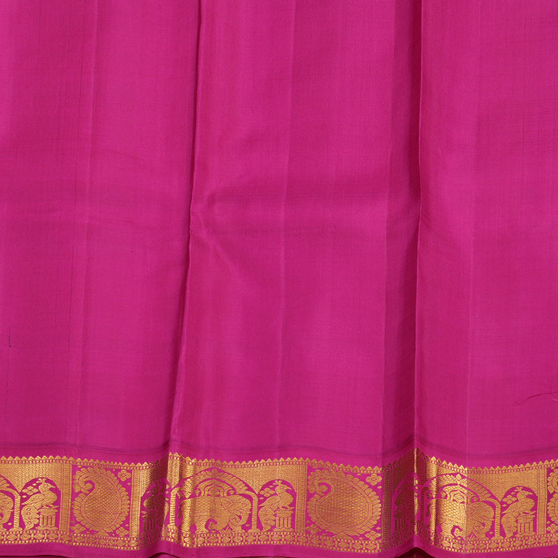 Hayagrivas Handloom Korvai Silk Saree in Navy Blue with Pink HBE357G17-1