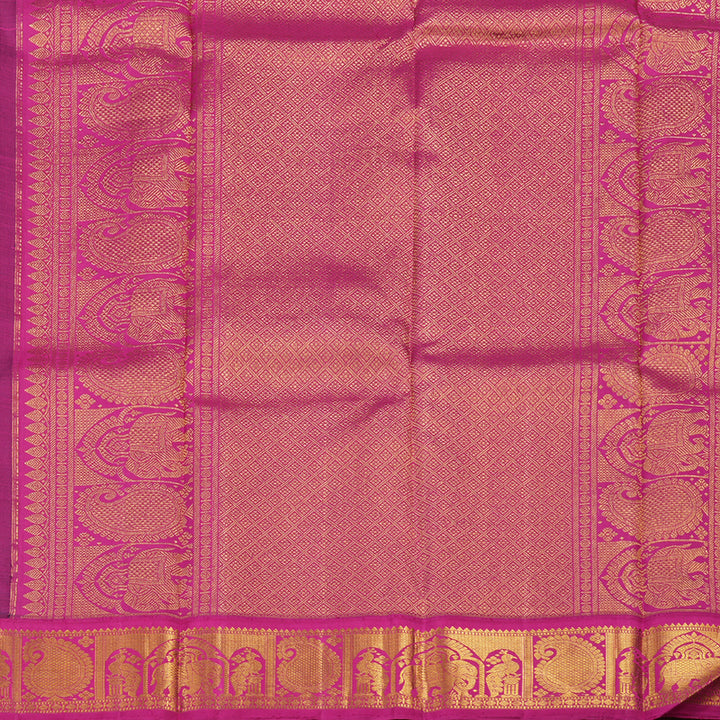 Hayagrivas Handloom Korvai Silk Saree in Navy Blue with Pink HBE357G17-1