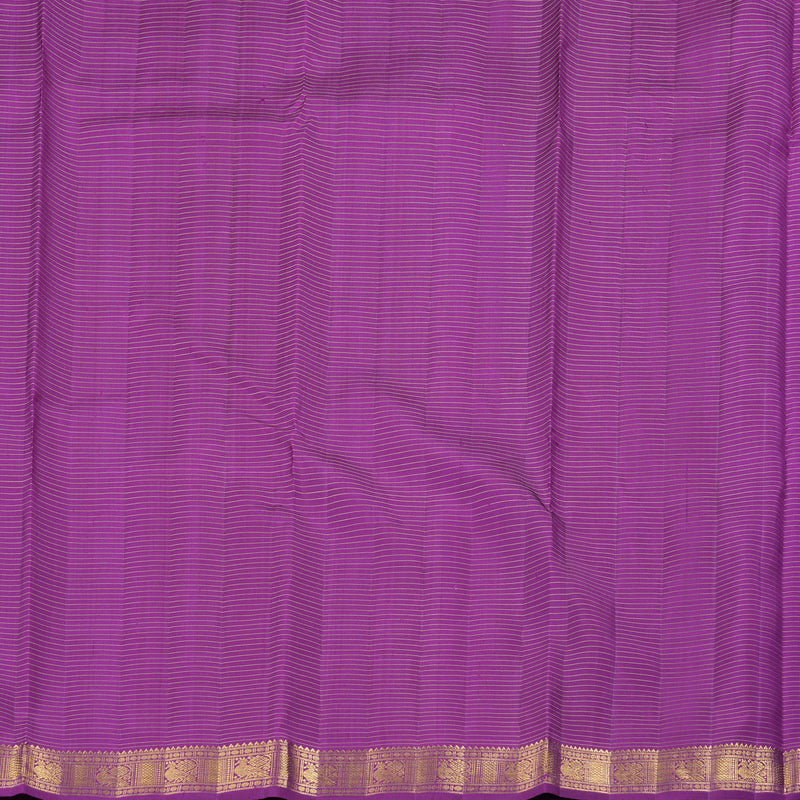 Hayagrivas Violet Handloom Kanjivaram Silk Saree with Dark Purple Border HBE4235A1-1