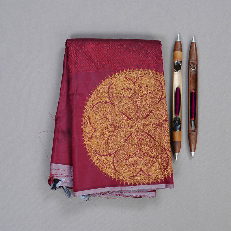 Hayagrivas Kanjivaram Silk Saree HBE4376C20-1