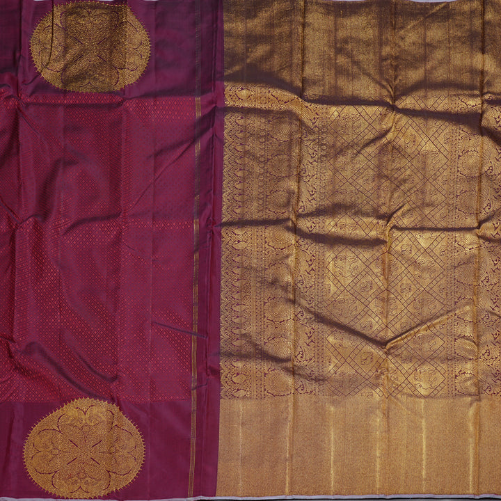 Hayagrivas Kanjivaram Silk Saree HBE4376C20-1