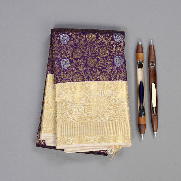 Hayagrivas Kanjivaram Silk Saree HBE4376C45-1