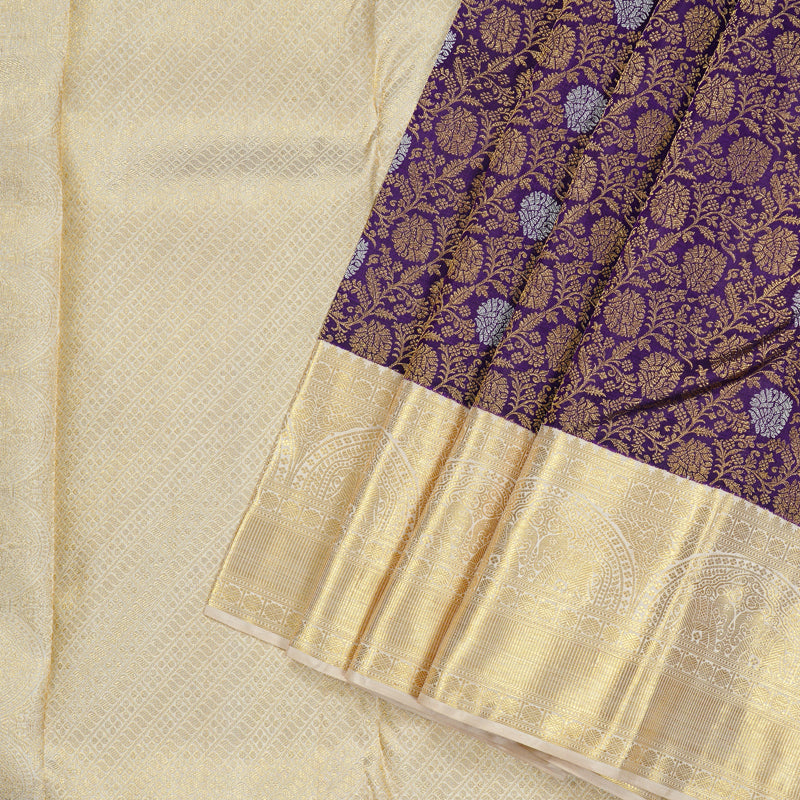 Hayagrivas Kanjivaram Silk Saree HBE4376C45-1