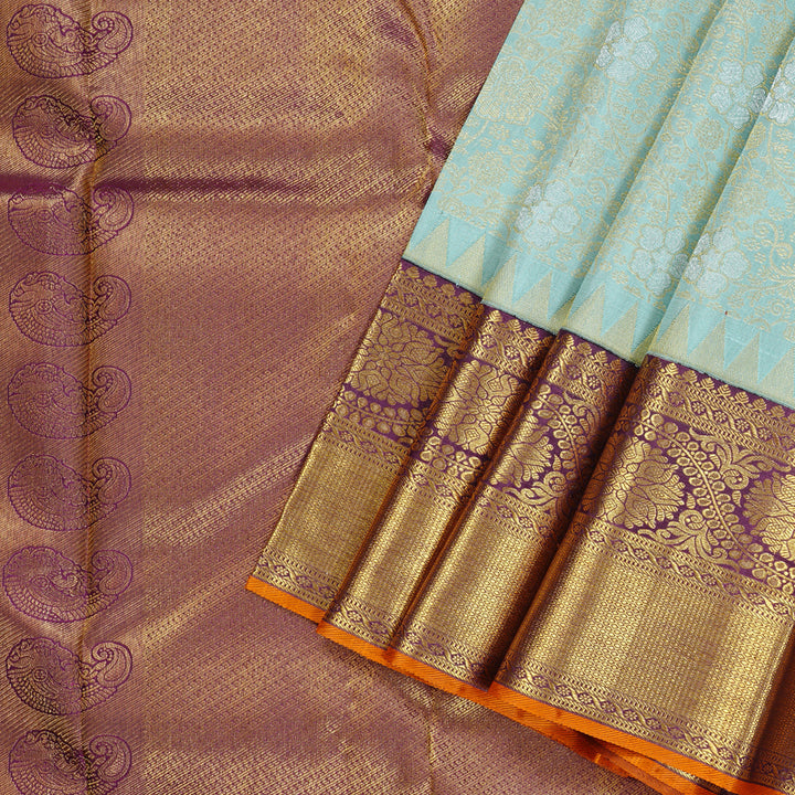 Hayagrivas Kanjivaram Silk Saree HBE4376C47-1