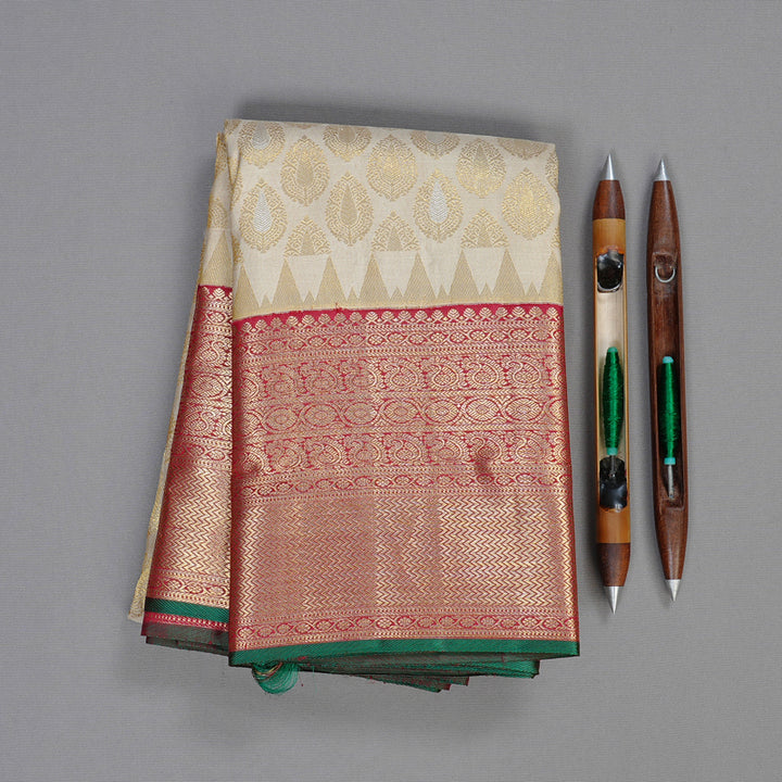 Hayagrivas Kanjivaram Silk Saree HBE4376C48-1