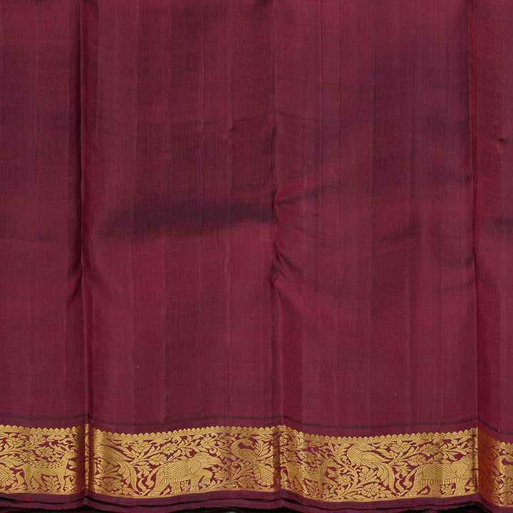 Hayagrivas Handloom Kanjivaram Silk Saree in Enchanting Lavender HBE4385C2-1