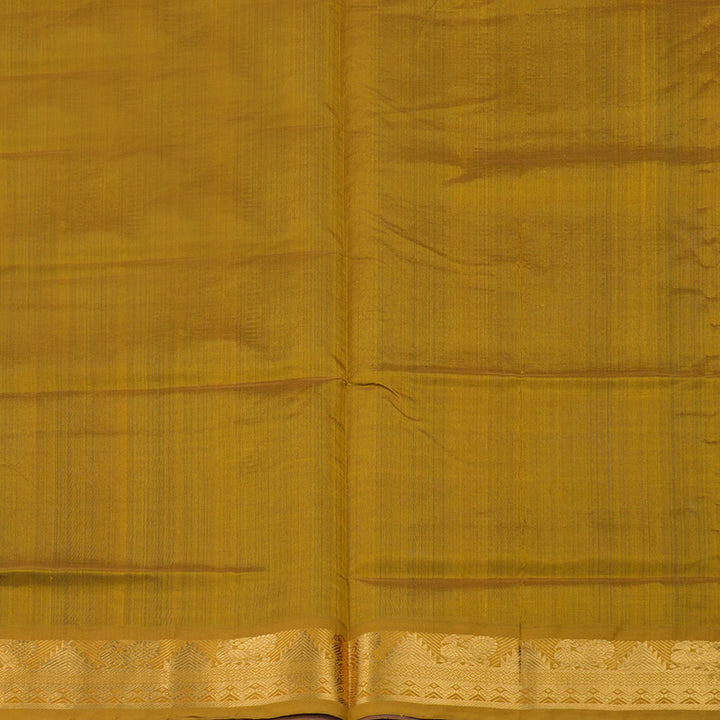 Hayagrivas Pure Silk Cotton Saree in captivating Peacock Blue HBE440G1-10