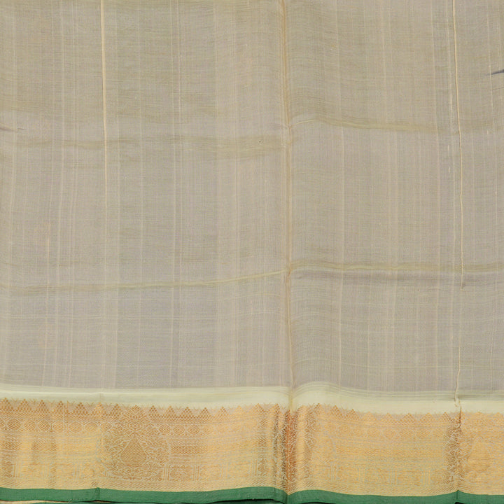 Hayagrivas Pure Silk Cotton Saree in Rich Plum Purple with Ivory HBE441G5-1