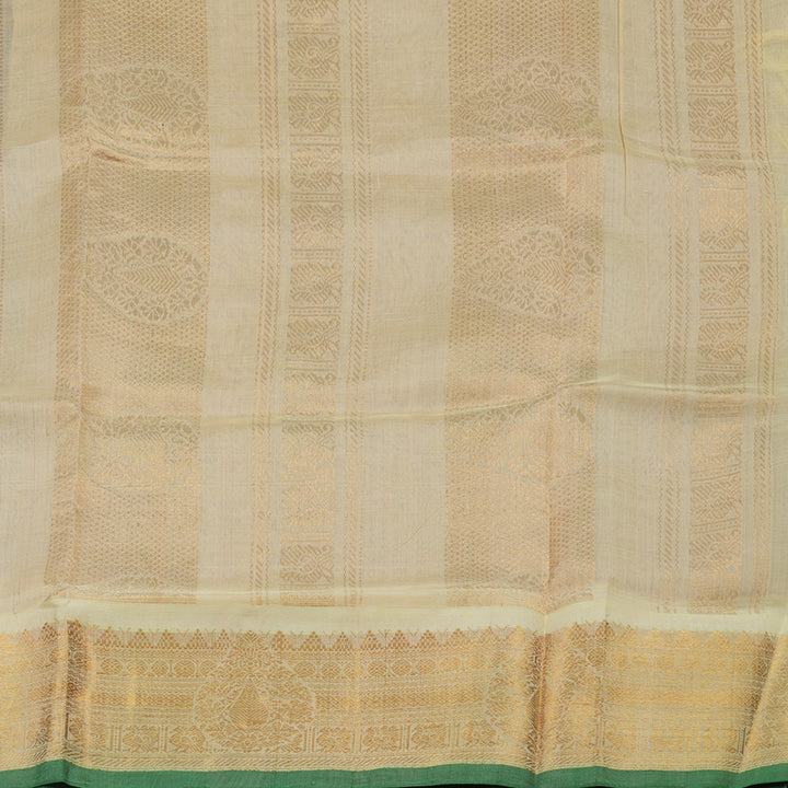 Hayagrivas Pure Silk Cotton Saree in Rich Plum Purple with Ivory HBE441G5-1