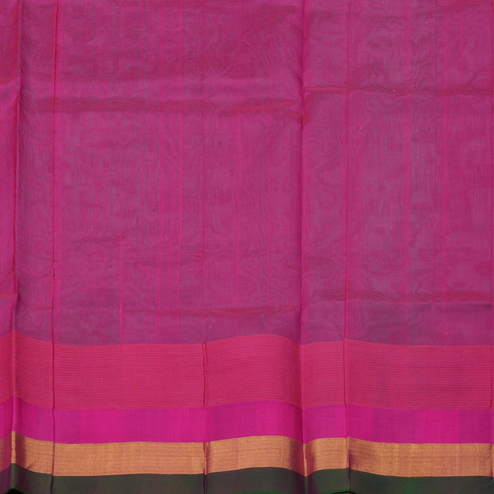 Hayagrivas Aqua Blue Pure Silk Cotton Saree with Multicolour Border HBE462H7-41