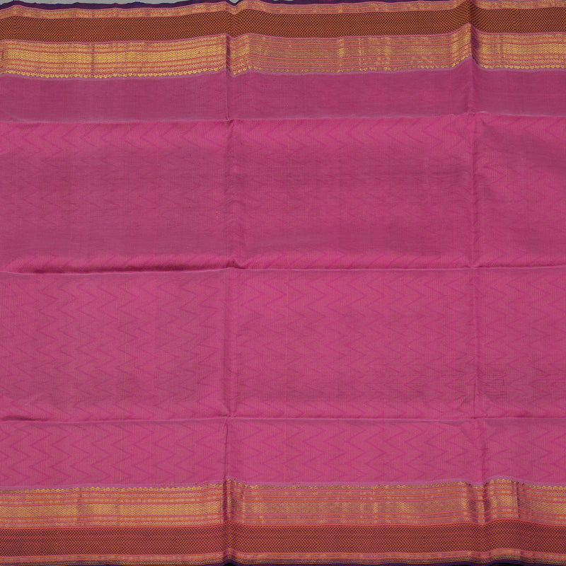 Hayagrivas Pure Kora Silk Cotton Saree in Pink HBE583H2-37