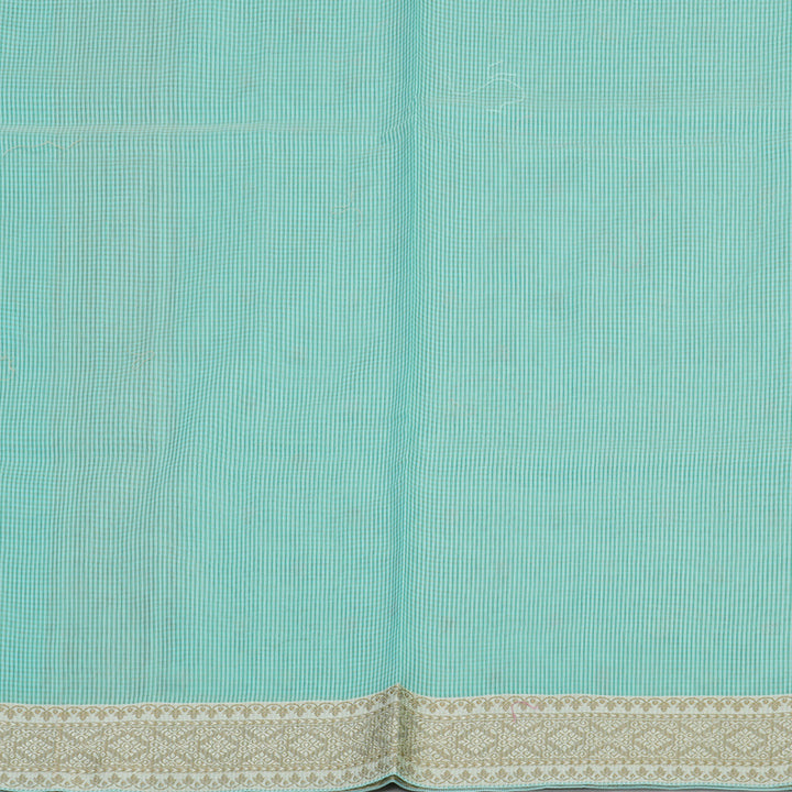 Hayagrivas Handloom Fancy Cotton Saree in Charming Sky Blue HBE82D4-14