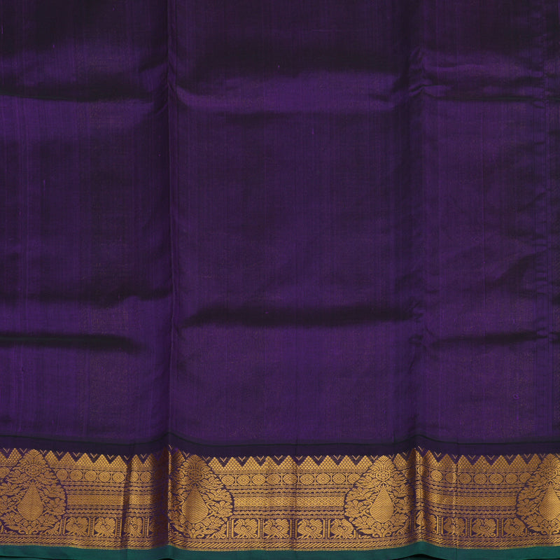 Hayagrivas Parrot Green Pure Printed Silk Cotton Saree HBE839J11-7