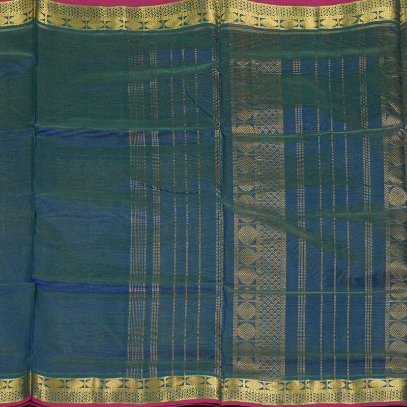 Hayagrivas Mayilkazhuthu Ten Yards Pure Silk Cotton Saree HBE839J3-1