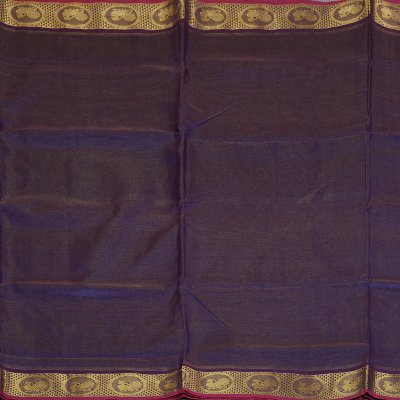 Hayagrivas Purple Ten Yards Pure Silk Cotton Saree HBE839J3-8