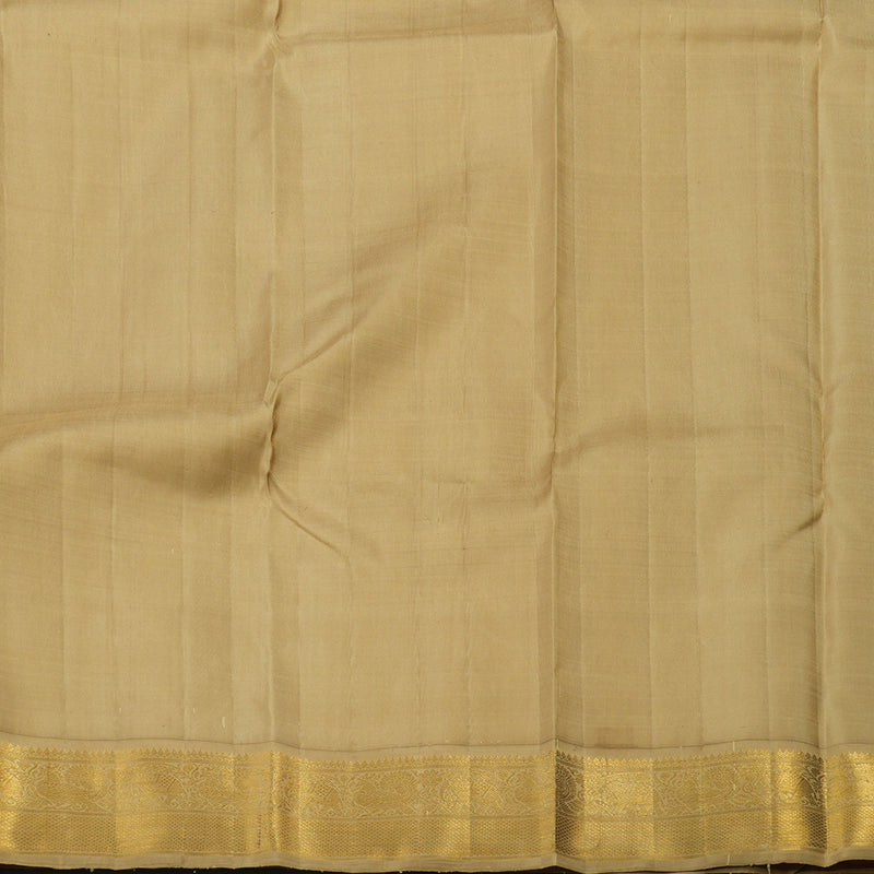 Hayagrivas Handloom Powder Blue Kanjivaram Silk Saree with Golden Beige Border HBE869J1-1