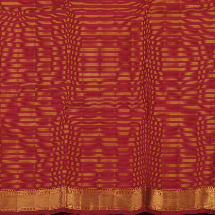 Hayagrivas Handloom Maroon Kanjivaram Silk Saree HBE870J3-1