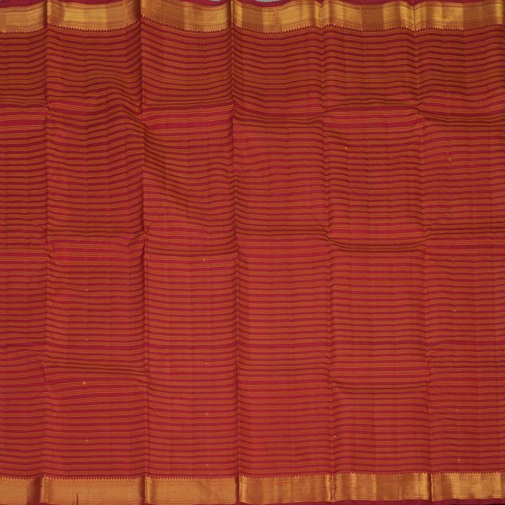 Hayagrivas Handloom Maroon Kanjivaram Silk Saree HBE870J3-1