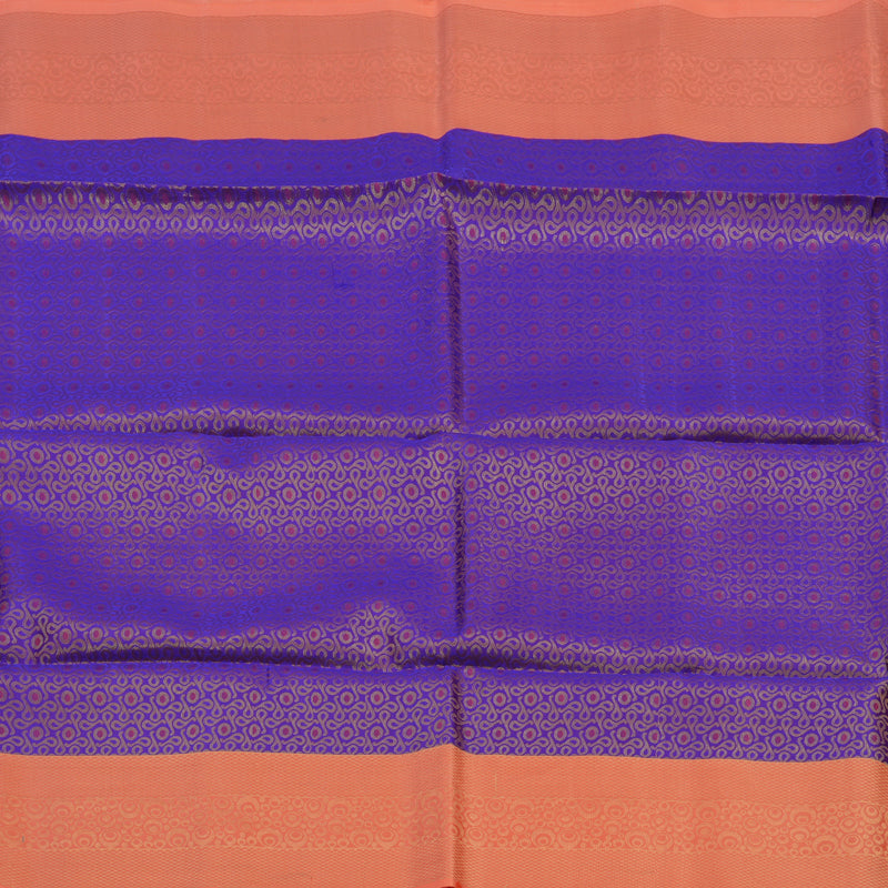 Hayagrivas Purple Handloom Soft Silk Saree HBE894K1-3