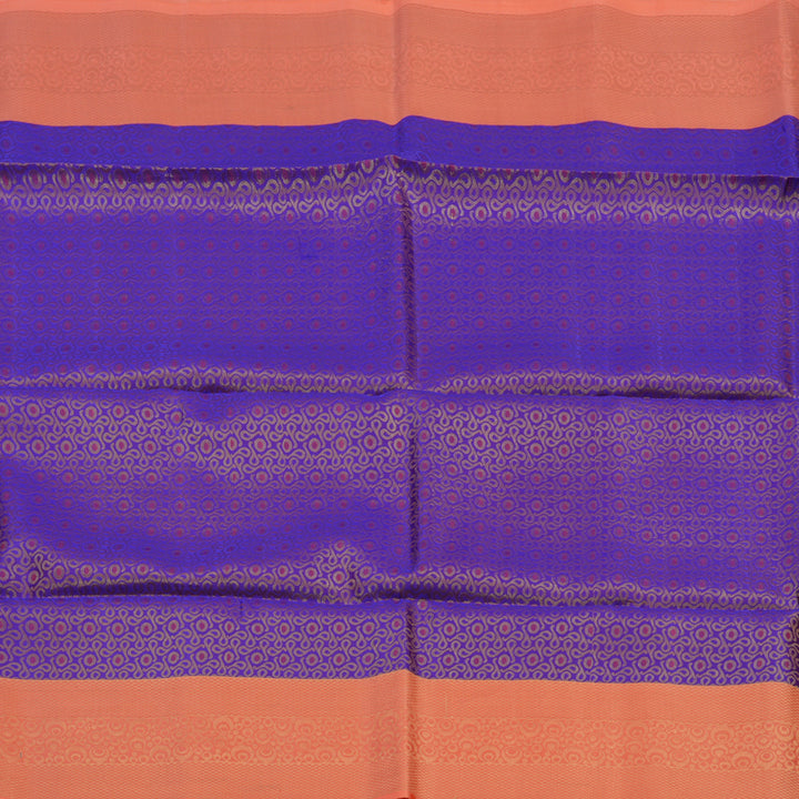 Hayagrivas Purple Handloom Soft Silk Saree HBE894K1-3