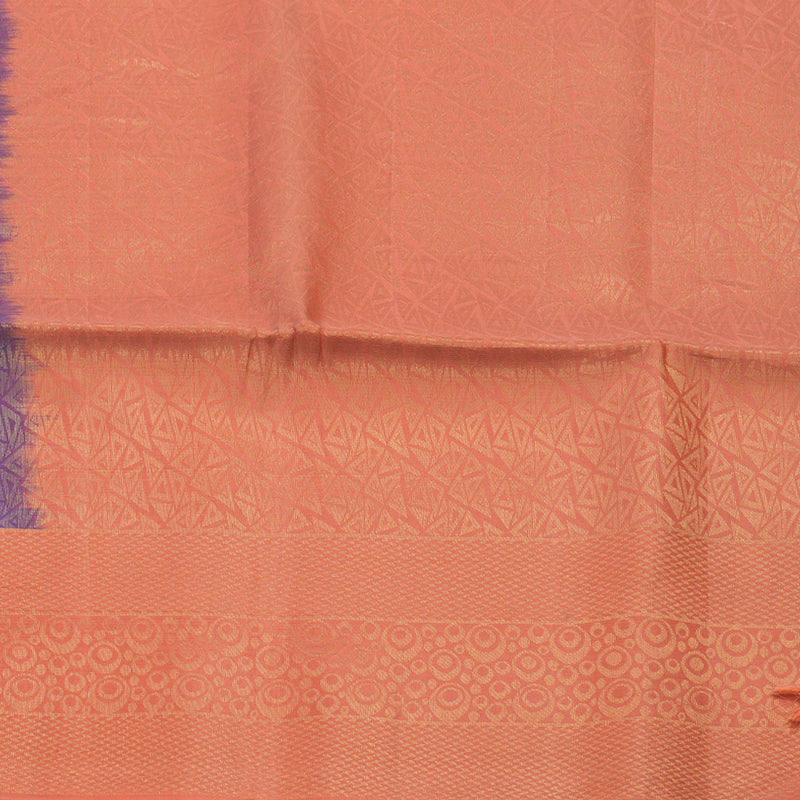 Hayagrivas Purple Handloom Soft Silk Saree HBE894K1-3