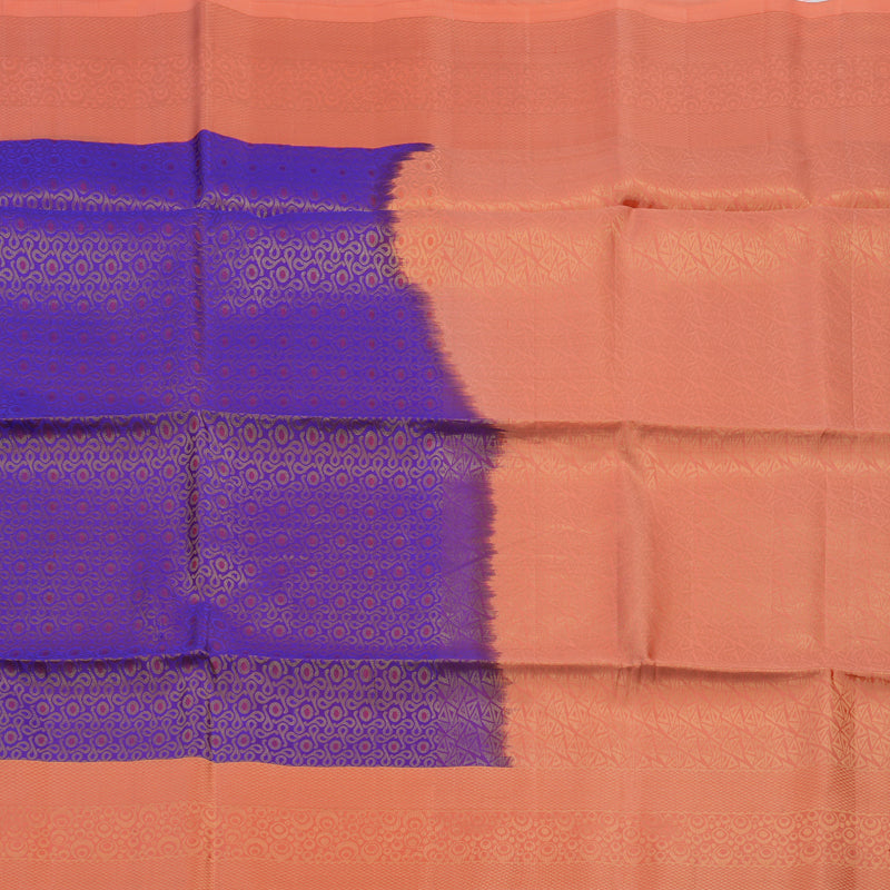 Hayagrivas Purple Handloom Soft Silk Saree HBE894K1-3