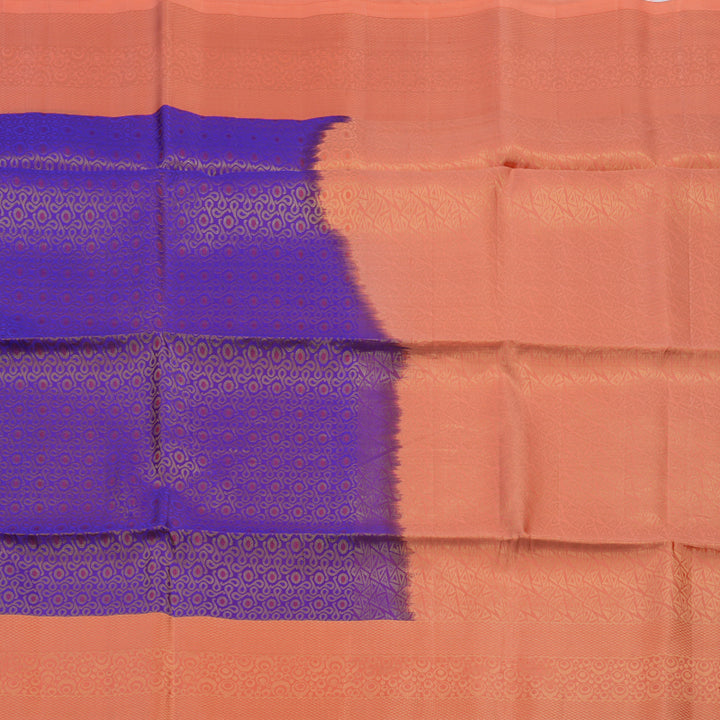 Hayagrivas Purple Handloom Soft Silk Saree HBE894K1-3