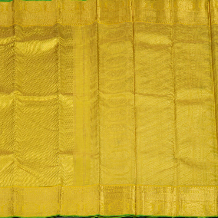 Hayagrivas Handloom Yellow Kanjivaram Silk Saree HBE924K6-2