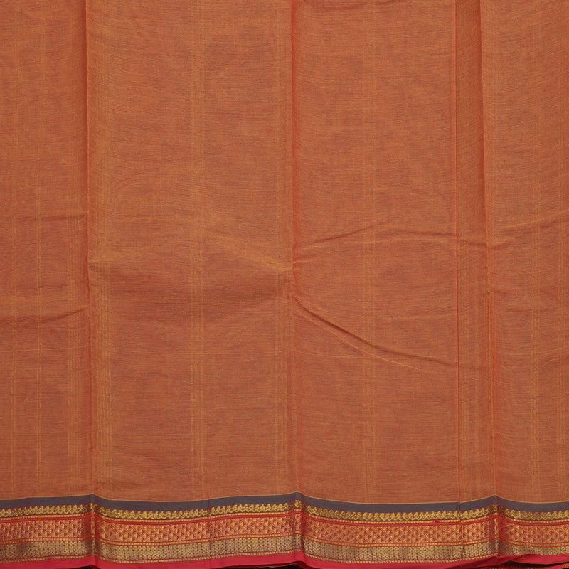 Hayagrivas Olive Green Pure Chettinad Cotton Saree HBE925K1-33