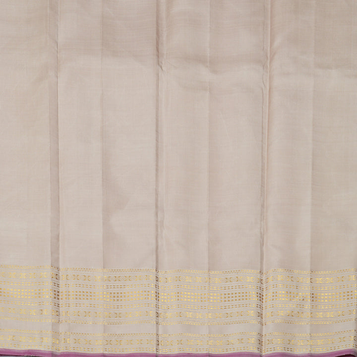 Hayagrivas Handloom Onion Pink Kanjivaram Silk Saree HBF101D1-1