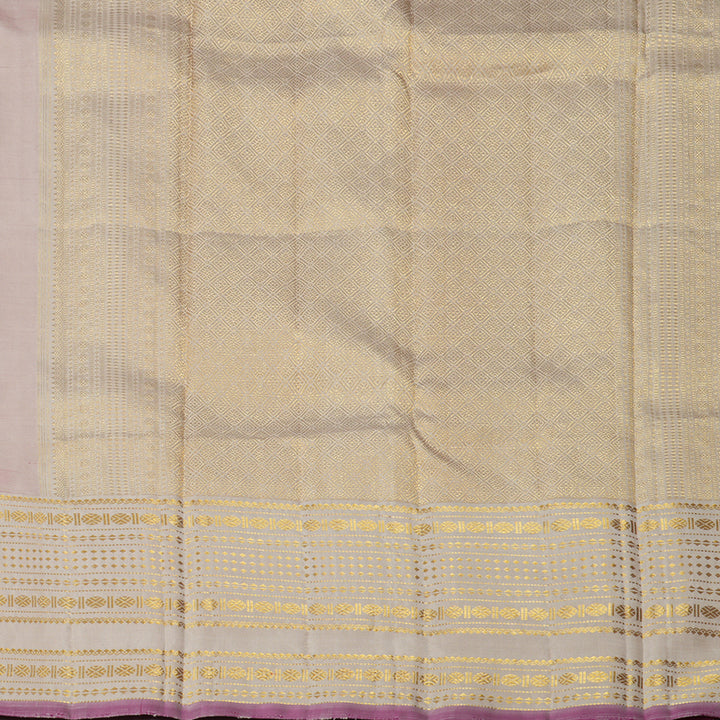 Hayagrivas Handloom Onion Pink Kanjivaram Silk Saree HBF101D1-1
