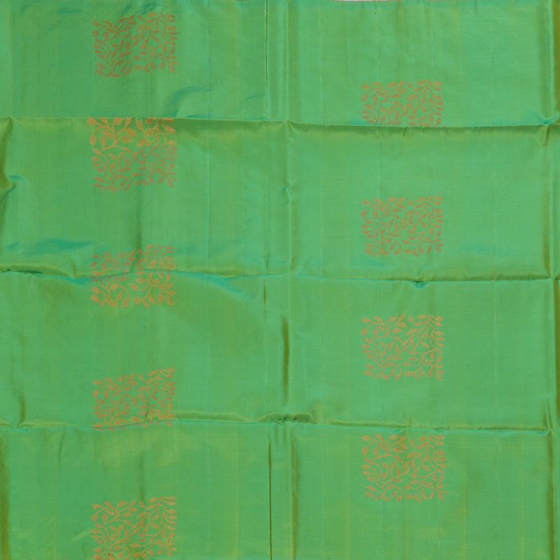Hayagrivas Green Handloom Soft Silk Saree HBF26D1-4