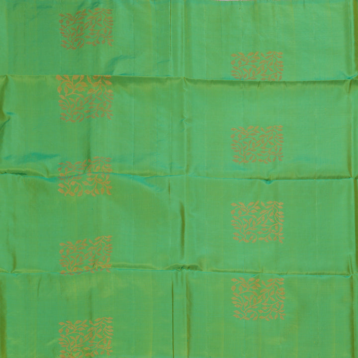 Hayagrivas Green Handloom Soft Silk Saree HBF26D1-4