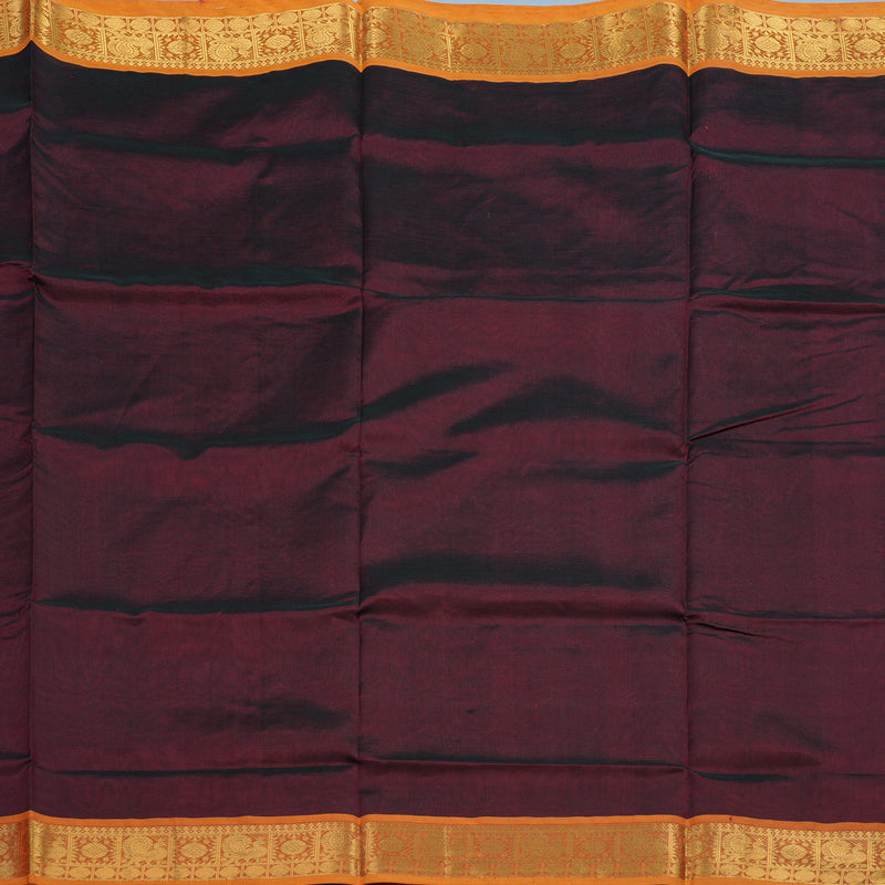 Hayagrivas Maroon Pure Silk Cotton Saree HBF42D1-4