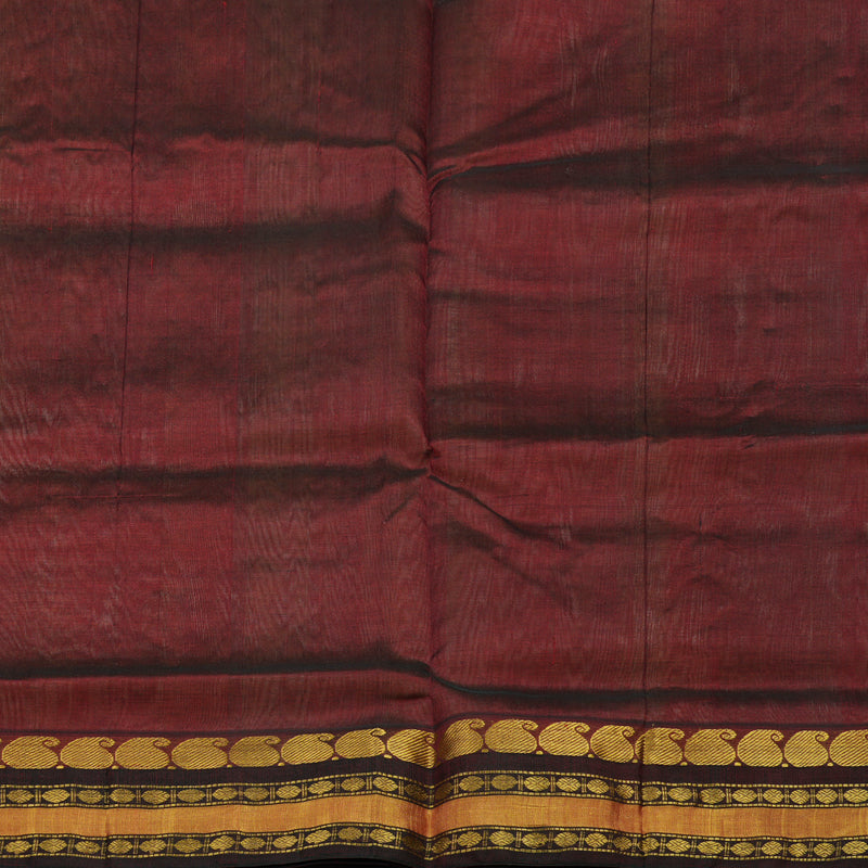 Hayagrivas Sandal Pure Silk Cotton Saree HBF42D4-2