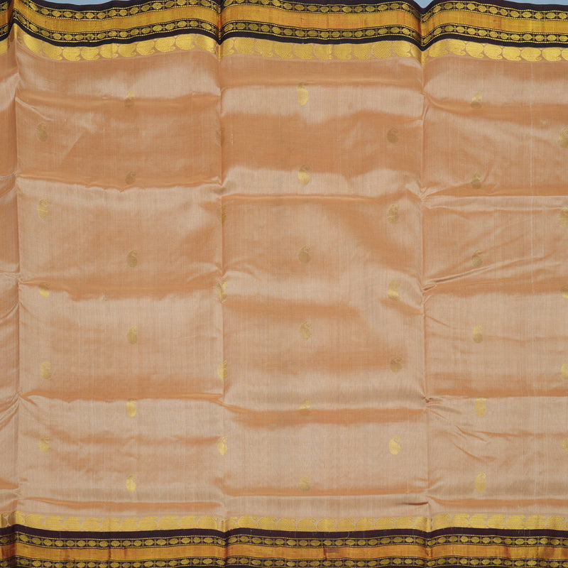 Hayagrivas Sandal Pure Silk Cotton Saree HBF42D4-2