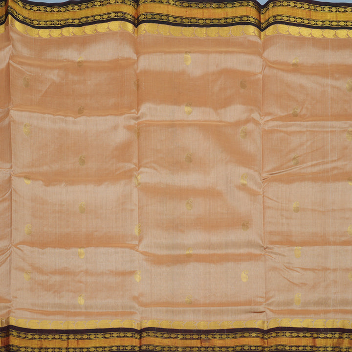Hayagrivas Sandal Pure Silk Cotton Saree HBF42D4-2