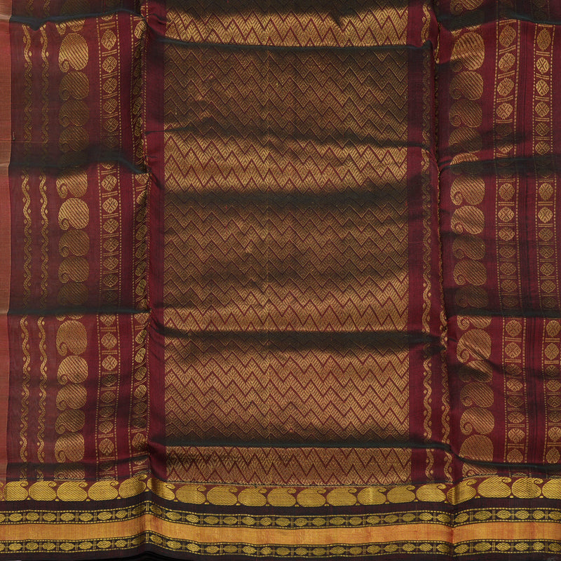 Hayagrivas Sandal Pure Silk Cotton Saree HBF42D4-2
