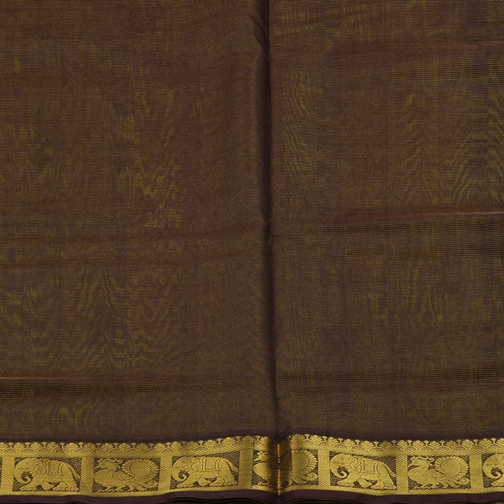 Hayagrivas Gold Pure Silk Cotton Saree HBF42D8-2