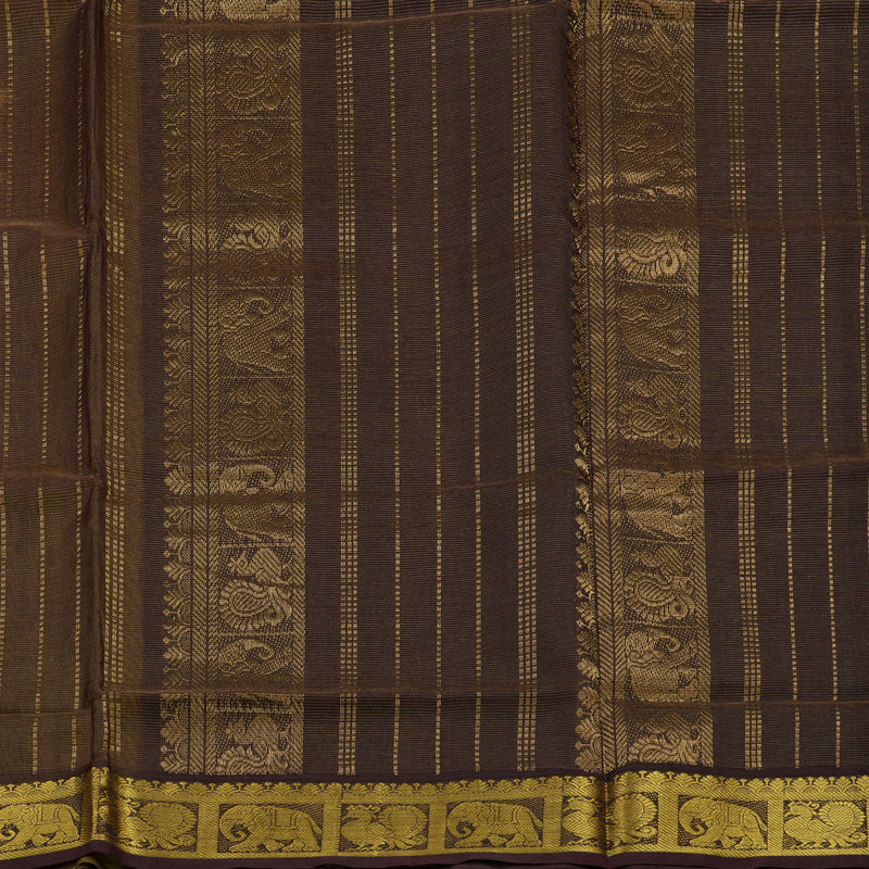Hayagrivas Gold Pure Silk Cotton Saree HBF42D8-2